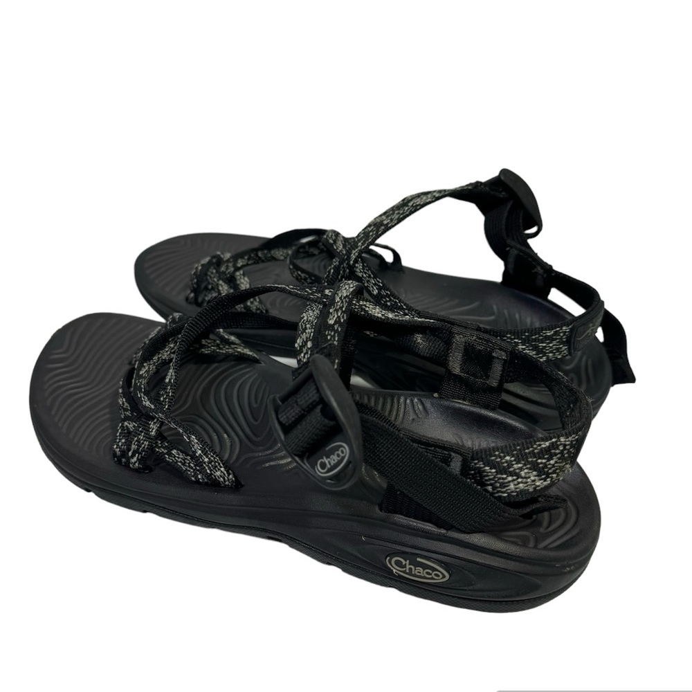 Chaco Sandals Womens 9 Black Hiking Outdoors Strappy Toe Strap Z Volvo X2
